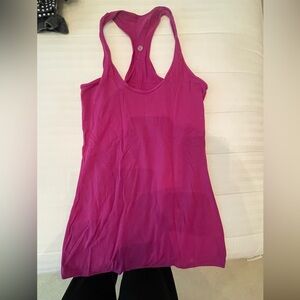 Pink lulu lemon tank